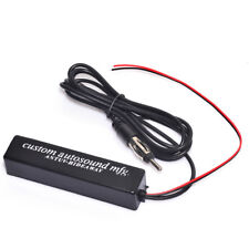12v Car Stereo Radio Windshield Electronic Hidden Antenna Aerial Amfm Amplified