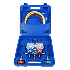 Ac Manifold Gauge Set R134a R410a R134 Air Conditioning Ac Refrigeration Kit Us