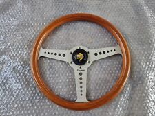 Momo Daytona Wood Steering Wheel Porsche 911 914 930 918 Ferrari Rare Item 1983