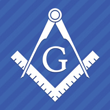 Freemason Logo Vinyl Decal Sticker Templar Masonic