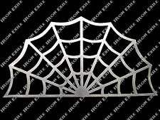 Spider Web -- 180 Deg. Metal Gusset Stencil Roll Bar Rat Hot Rod Off Road Frame