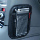 Black Car Accessories Storage Pu Leather Pouch Bag Phone Holder Organizer Parts