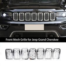 Car Honeycomb Front Grille Mesh Grill Insert Cover Fit Jeep Grand Cherokee 2017