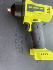Snap On Tools New Ct9010hv 18v 38 Drive Brushless Cordless Impact Wrench Yellow