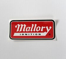 Mallory Ignition Original Racing Decal Sticker Nascar Nhra 5