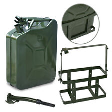 5 Gal 20l Jerry Can Gasoline Can Emergency Backup Caddy Tank Wholder