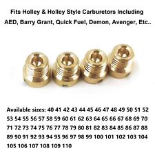 Holley Carburetor Main Jets Kit Holly Size 40-110 14-32 Choose Any Size 4 Pack