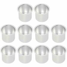 Aluminum Drop-in Cup Drink Holder 10pcs For Poker Table Boat Camper Cup Holder