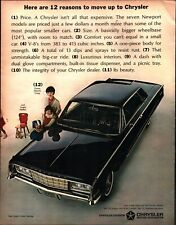 1965 Chrysler New Yorker 2 Door Sedan Ad  12 Reasons To Move Up C1
