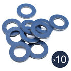 Set Of 10 Oil Drain Sump Plug Washers Gasket Hole For Toyota Oe90430-12031 12mm