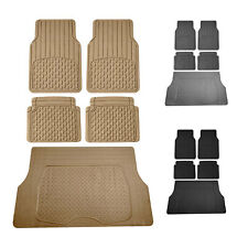Fh Group Universal Car Rubber Floor Mats Heavy Duty All Weather Mats