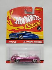 Hot Wheels Classics Series 3 70 Plymouth Barracuda In Pink