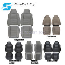 Replacement For 2002-2007 Ford F250 F350 Super Duty Lariat Stx Front Seat Covers