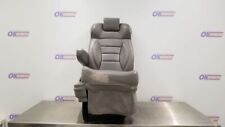 12 Ford Van E150 Tuscany Seat Front Left Driver Gray Leather Power