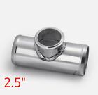 50mm Blow Off Aluminium Adapter For Tial V Band T Pipe 2.5 Od