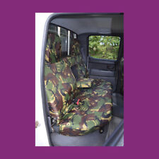 Ford Ranger 2006-2011 Tailored Waterproof Rear Back Green Camo Seat Covers