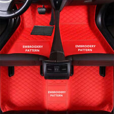 Custom Car Floor Mats Fit For Chevy Silverado Luxury Waterproof Auto Carpets