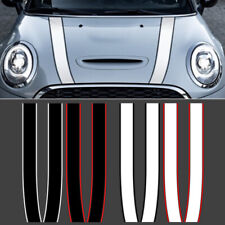 Car Engine Hood Bonnet Decor Sticker Stripes Decal For Mini Cooper S Jcw R55 R56