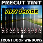 Nano Carbon Window Film Any Tint Shade Precut Front Doors For Toyota Truck Glass