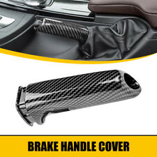 Front Handbrake Brake Handle Cover Carbon Fiber For Bmw E61 E63 E64 2004-2010