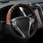 15 Car Steering Wheel Cover Dark Claybank Leopard For Most Car