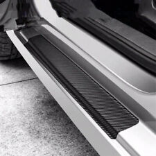 Auto Accessories 4d Glossy Carbon Fiber Vinyl Car Scuff Plate Door Sill Stickers