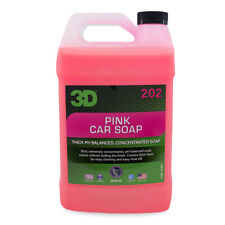 3d Pink Car Wash Soap - Ph Balanced Easy Rinse Scratch Free
