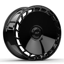 22 22x9 Alt Pl1 Full Forged Gloss Black Wheels For Tesla Cyber Truck