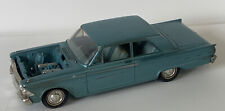 Rare 1962 Ford Fairlane 500 Dealer Promo Model Car Metallic Turquoise Open Hood