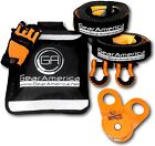 Gearamerica Recovery Kit Winch Accessories Line Dampener Snatch Block Shackles