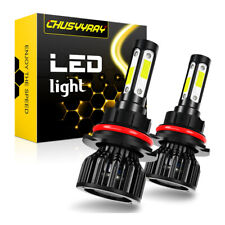 For Chevy Cavalier 2000-2005 9007 Led Headlight Highlow Beam Bulbs Kit 6000k 2x