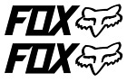 Set Of 2 Fox Racing 4 Vinyl Decalsticker Cars Atvs Mx Boats Truck Racing
