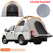 5.5-6.5 Ft Pickup Truck Bed Tent Camping For Ford F150 F250 F350 Toyota Tundra