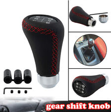 5 Speed Leather Gear Shift Knob Fits Ford Mustang 2005 2006 2007 2008 2009 2010