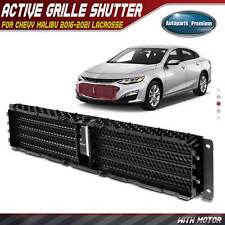 Radiator Active Grille Shutter Assembly W Motor For Chevy Malibu 16-21 Lacrosse