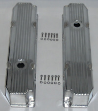 Finned Fabricated Aluminum Valve Covers For Big Block Chrysler Mopar 383 426 440