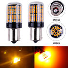 2x Canbus Amber Blinker Bau15s 7507 5009 Py21w 1156py Led Turn Signal Light Bulb