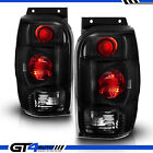 For 98-2001 Ford Explorer Mountaineer Black Smoke Replacement Taillights Pair