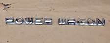1958 1968 Dodge Truck Power Wagon Name Plates Emblems Original Dpcd