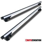 48 Roof Top Rail Rack Cross Bars Aluminum Luggage Carrier W Adjustable Clamps