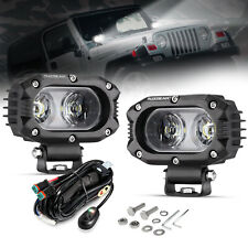 Auxbeam 4inch 30w Led Work Lights Flood Beam Pods Driving Off-road Lamp Truck