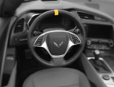 C8 Corvette Accelerate Yellow Steering Wheel Stripe 25 Inches
