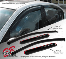 For 2007-2011 Ford Explorer Sport Trac Smoke Window Visor Rain Guard 4pcs Set