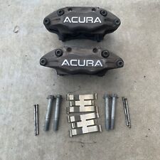 05-12 Acura Rl Front 4 Piston Brake Calipers Passenger Driver Pair Bbk Upgrade