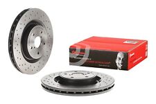 Brembo Front Drilled Pvt 340mm Disc Brake Rotor For Subaru Wrx Sti 2018-2020