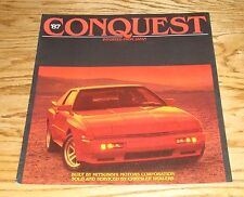 Original 1987 Chrysler Conquest Deluxe Sales Brochure 87
