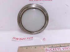 Vintage Round 4-716 Diameter Courtesy Dome Light W Etched Glass Lens .read...