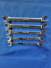Snap On Tools Usa Rxs 5pc 38-58 Flare Nut Open End Wrench Set