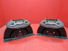 05-12 Acura Rl Advics 4-piston Driver Passenger Front Brake Caliper Set Oem 2136