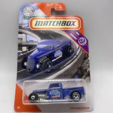 Matchbox New 35 Ford Pickup Hot Rod Kingston Pop 51100 Blue Flathead